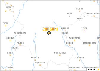 map of Zungami