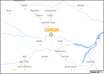 map of Zungur