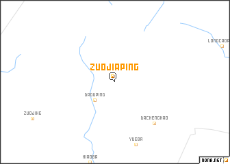 map of Zuojiaping