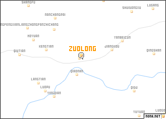 map of Zuolong