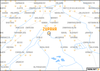 map of Żupawa