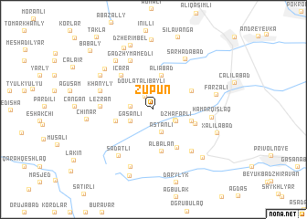 map of Zupun