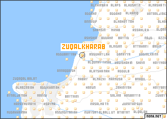 map of Zūq al Kharāb