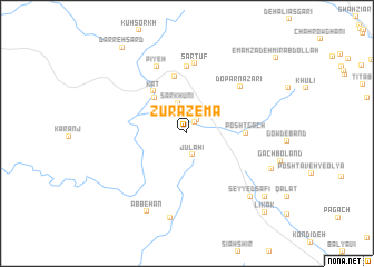 map of Zūrāzemā