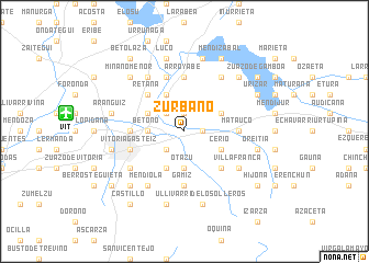 map of Zurbano