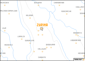 map of Zurima