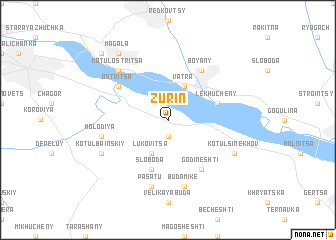 map of Zurin