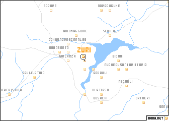 map of Zuri