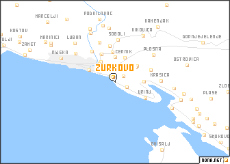 map of Žurkovo