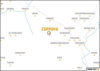 map of Zurmuku