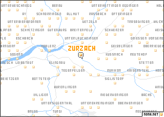 map of Zurzach