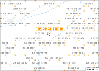 map of Zusamaltheim