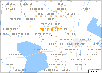 map of Zuschläge