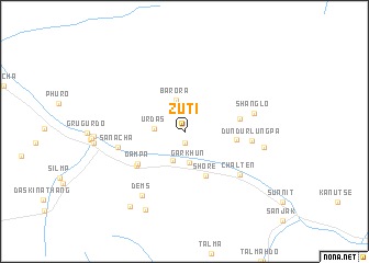 map of Zūti