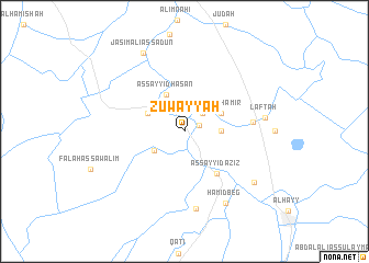 map of Zuwayyah