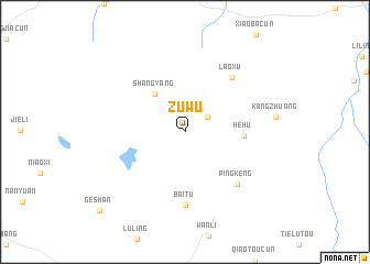 map of Zuwu