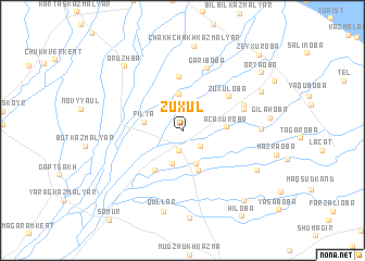 map of Zuxul