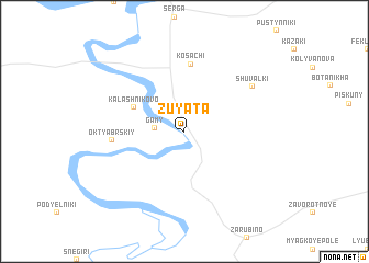 map of Zuyata