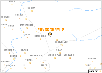 map of Zuygaghbyur