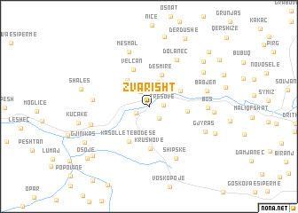 map of Zvarisht