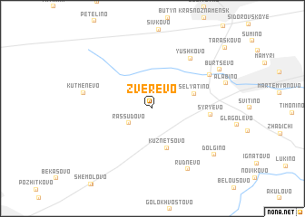 map of Zverevo