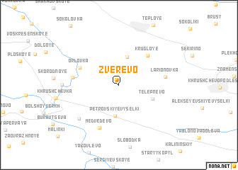 map of Zverevo