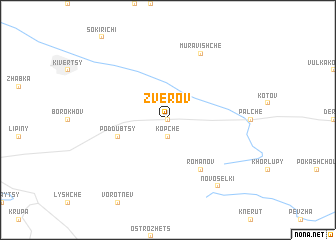 map of Zverov