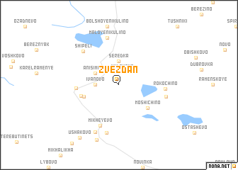 map of Zvezdan\