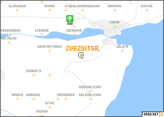 map of Zvezditsa