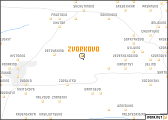 map of Zvorkovo