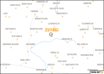 map of Zvyagi