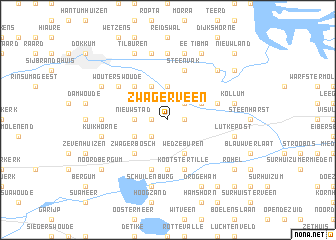 map of Zwagerveen