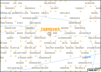 map of Zwaneven