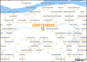 map of Zwartenberg