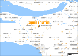 map of Zwarte Ruiter