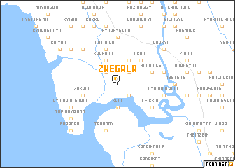 map of Zwegala