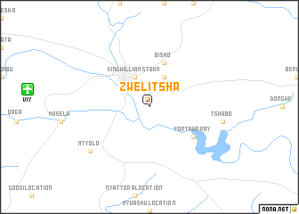 map of Zwelitsha