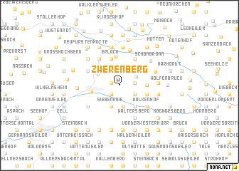 map of Zwerenberg