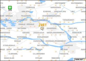 map of Zwet