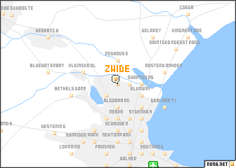 map of Zwide