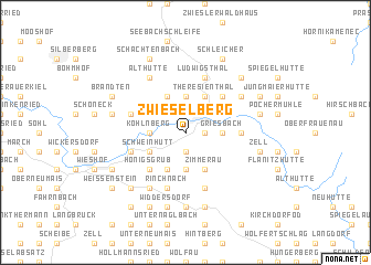 map of Zwieselberg