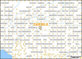 map of Zwiesele