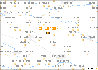 map of Zwilbroek