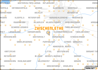 map of Zwischenlethe