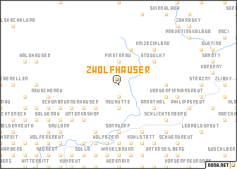 map of Zwölfhäuser