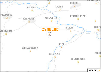 map of Zyadlud