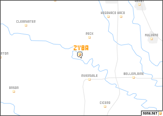 map of Zyba