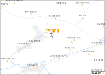 map of Zybino