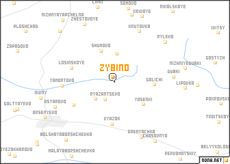map of Zybino