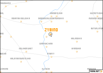 map of Zybino